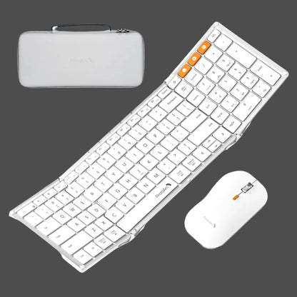 Foldable Mouse and Keyboard Folding Bluetooth Wireless Mice Keyboards for Business Travel Laptop Iphone Ipad Tablets PC