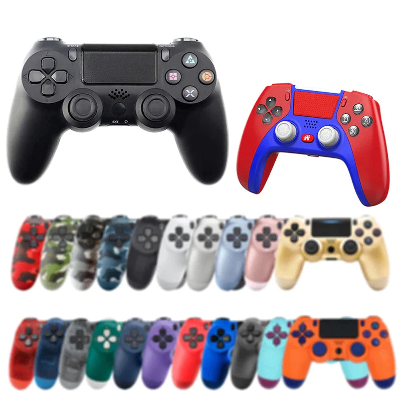 PS4 Gamepad Wireless Bluetooth Controller PS4 Controller Pengontrol for Ps4/Slim/Pro PC PS3 Joystick 6-Axis