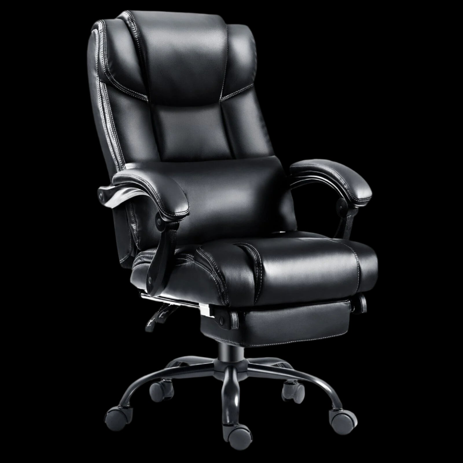 Executive Office Chair Leather Computer Desk Chair Swivel Recliner Gaming Chair